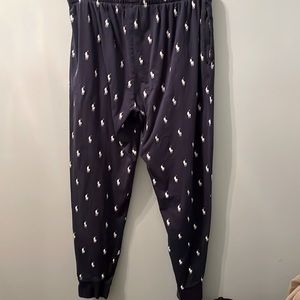 Mens polo jogger pajamas.